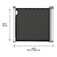 INGENUITY Veiligheidshekje voor kinderen tot 136 cm, oprolbaar, automatisch sluitend, eenvoudig te installeren - thumbnail