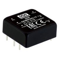 MEAN WELL DKMW20G-12 DC/DC-convertermodule 830 mA 20 W Aantal uitgangen: 2 x Inhoud 1 stuk(s) - thumbnail