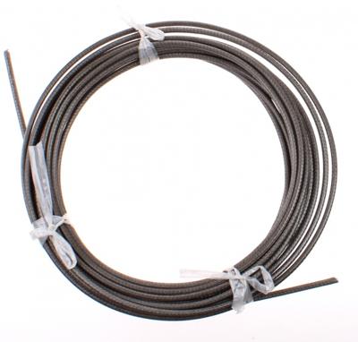 Elvedes rem buitenk 5mm zilver (10m)titan.gevlocht.182040-10