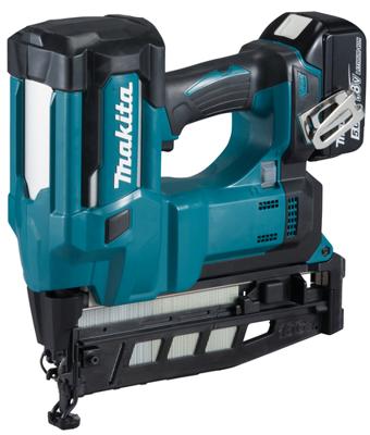 Makita DBN600RTJ Accu Afwerktacker 16Ga 18V 5.0Ah in Mbox