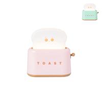 Nachtlampje broodrooster - wit/roze - diverse varianten - thumbnail