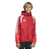 adidas Tiro 26 Competition Allweather Jack Kids Rood Wit - thumbnail