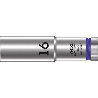 Wera 8790 HMC Deep Hand- en Machinedop met 1/2"-aandrijving, 16 x 83 mm - 05004556001