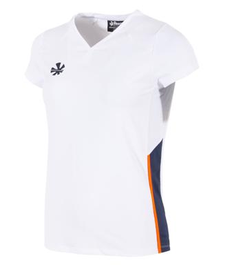 Reece 860615 Grammar Shirt Ladies - White-Orange-Navy - XXL
