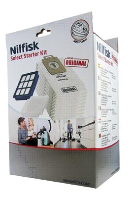 Stofzuigerzak Nilfisk Select starterkit 4 stuks