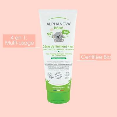 Alphanova Bebe Baby bio liniment cream 4-in-1 200 Milliliter