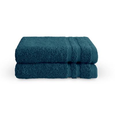 Byrklund gastendoek bath basics donkerblauw 30x50 cm set van 2 Byrklund gastendoek bath basics donkerblauw 30x50 cm set van 2