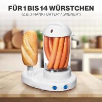 Clatronic HDM 3420 EK Hot dog steamer 350 W Wit - thumbnail