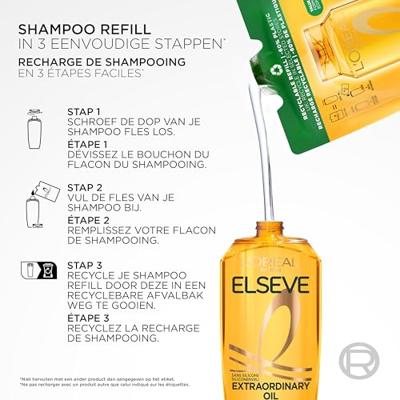 Elvive Extraordinary Oil Shampoo Refill