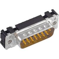 HARTING 09651617712 D-sub male connector 180 ° Aantal polen: 9 Solderen 1 stuk(s) - thumbnail
