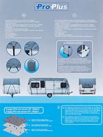 ProPlus 610278 Robust Dakhoes (l x b) 800 cm x 300 cm - thumbnail