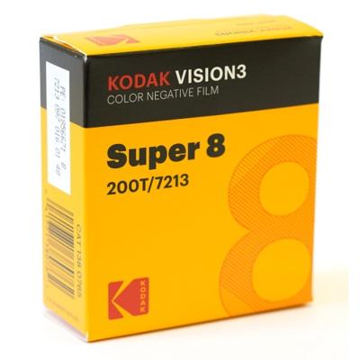 Kodak Vision3 Super 8mm Kleur Negatieve Film 200T 7213