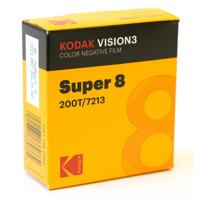 Kodak Vision3 Super 8mm Kleur Negatieve Film 200T 7213 - thumbnail