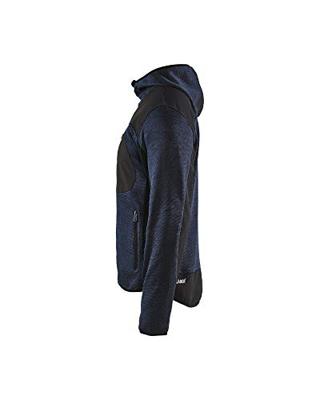 Blåkläder Gebreid vest met softshell 49302117 | Donker marineblauw/Zwart | Maat XL - 7330509658536 Blåkläder Gebreid vest met softshell 49302117 | Donker marineblauw/Zwart | Maat XL - 7330509658536
