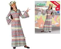 Kostuums voor Kinderen Hippie - Maat: 7-9 Jaar - Maat: 7-9 Jaar - thumbnail