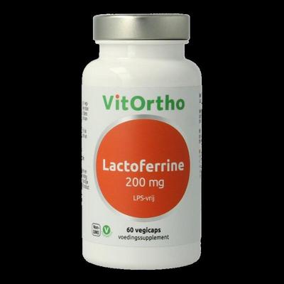 VitOrtho Lactoferrine 200 mg 60 Vegetarische capsules