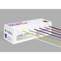 TRU COMPONENTS TC-12112372 Draad 1.5 mm² Zwart, Wit, Rood, Blue, Bruin, Grijs, Geel-groen 1 set(s) - thumbnail