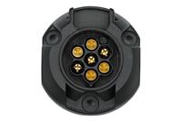 HELLA contactdoos socket 7-pin with nes. shutdown - thumbnail