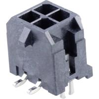 Molex 430450415 Male header, inbouw (standaard) Totaal aantal polen: 4 Rastermaat: 3 mm Inhoud: 1 stuk(s) Tape on Full reel - thumbnail