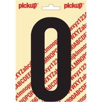 Plakletter Nobel Sticker letter O zwart Pickup - Pickup - thumbnail