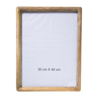 Fotolijst hout - bruin - 30x40 cm