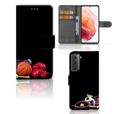 Samsung Galaxy S21 | Wallet Case | met Pasjes | Sports Samsung Galaxy S21 | Wallet Case | met Pasjes | Sports