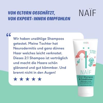 Naif Kids 2-in-1 Shampoo & Conditioner - thumbnail