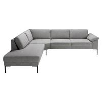 Hoekbank Tom links - Monza - grijs - Leen Bakker - thumbnail