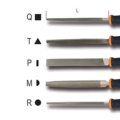 Beta 1719BMA8/S5 Vijlenset | Halfzoet | 200 mm | 5-delig - 017190070