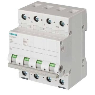 Siemens 5TL16630 Uitschakelaar Grijs 63 A 3x NO Siemens 5TL16630 Uitschakelaar Grijs 63 A 3x NO