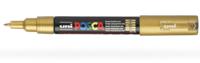 Uni POSCA paintmarker PC-1MC, 0,7 - 1 mm, goud - thumbnail