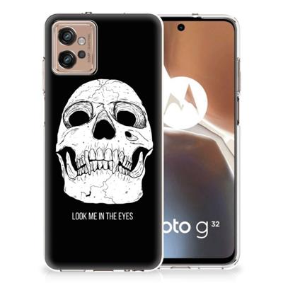 Silicone Back Case Motorola Moto G32 Skull Eyes Silicone Back Case Motorola Moto G32 Skull Eyes