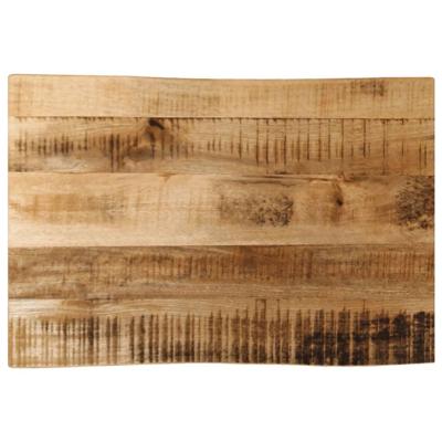 Tafelblad met natuurlijke rand 70x40x2,5 cm massief mangohout