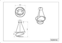 Trio Eettafel hanglampBorka rotan - R31264036 - thumbnail
