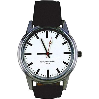 EUROTIME Analoog Horloge stationsklok design Metaal