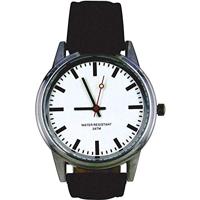 EUROTIME Analoog Horloge stationsklok design Metaal - thumbnail