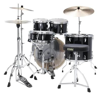 Tama IP52H6W-HBK Imperialstar 5-delige drumkit Hairline Black