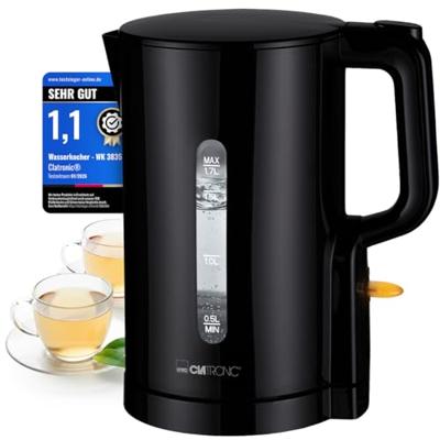 Clatronic WK 3835 waterkoker 1,7 l 2200 W Zwart