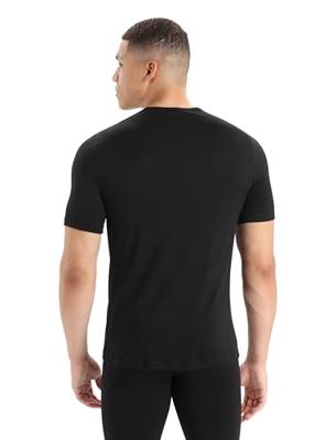 Icebreaker 200 Oasis SS Crewe Thermoshirt Heren Black XXL
