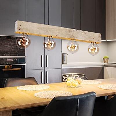 Globo Houten hanglampAdalie - 15455-4H