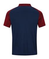 JAKO 6322 Polo Performance - Marine/Rood - XXL - thumbnail
