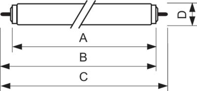 Philips Tl buis 20w/33-640 tl-x xl explosie veilig koel wit | 25 stuk stuks