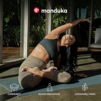 Manduka Yoga Bolster Midnight - Blauw - Rechthoekig Katoen - Effen -  71 x 30 x 12 cm - thumbnail
