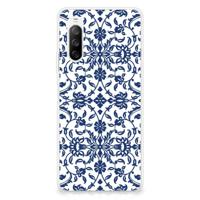 Sony Xperia 10 III | TPU Case | Flower Blue - thumbnail