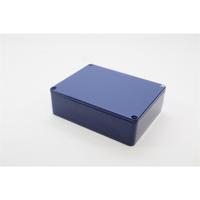 Hammond Electronics 1590BB2CB Universele behuizing 119 x 94 x 38 Aluminium spuitgietwerk Blauw 1 stuk(s) - thumbnail
