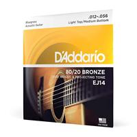 D&apos;Addario EJ14 snarenset voor akoestische western gitaar - thumbnail