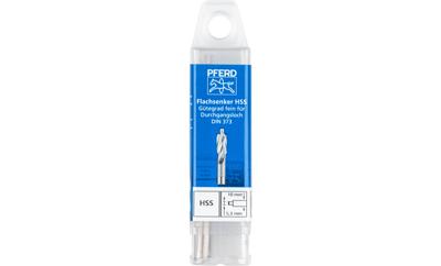 PFERD TOOLS FLS HSS DIN 373 10,0 F 25203102 Platte boor 10 mm HSS 1 stuk(s)
