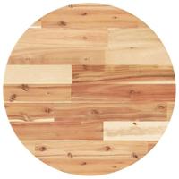 Tafelblad rond 50x2 cm massief acaciahout - thumbnail