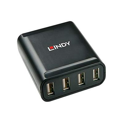 Lindy hub & concentrator USB 2.0 Zwart Lindy hub & concentrator USB 2.0 Zwart
