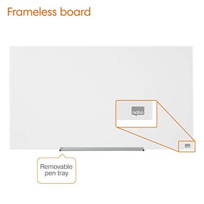 Glasbord Nobo Impresssion Pro 99,3x55,9cm briljant wit